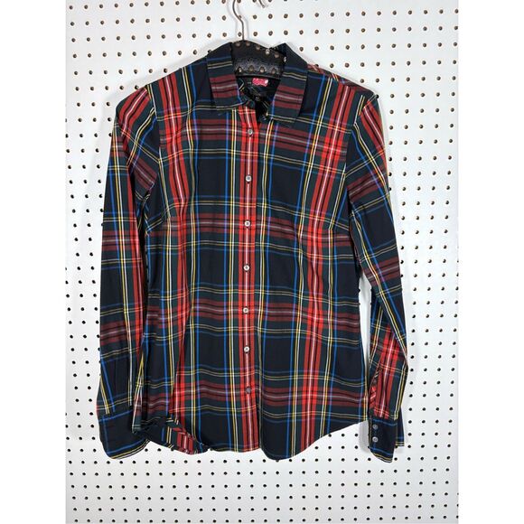 J.Crew Plaid button down shirt size 6T - Picture 1 of 3